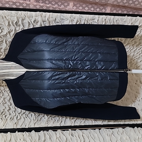 J. Crew Jackets & Blazers - J. Crew Boiled Wool Puffer Bomber Jacket